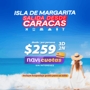 Isla Margarita 3D/2N desde Caracas