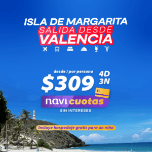Isla Margarita 4D/3N desde Valencia