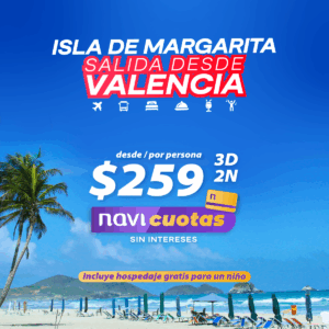Isla Margarita 3D/2N desde Valencia