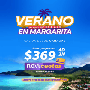 Isla Margarita 4D/3N desde Caracas