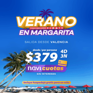 Isla Margarita 4D/3N desde Valencia