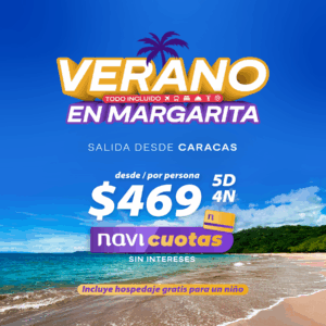 Isla Margarita 5D/4N desde Caracas
